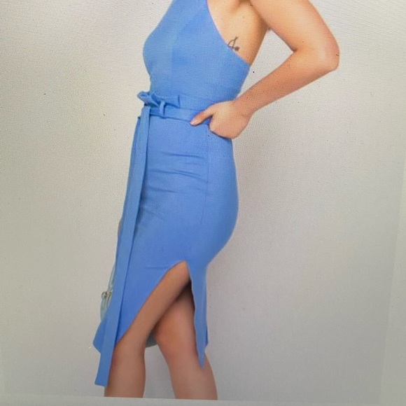 Akita halter neck midi dress - Picture 3 of 3